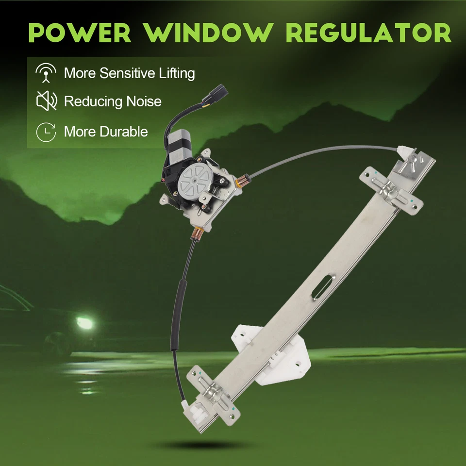 Regulador de ventana eléctrica delantero derecho con motor para Acura TL 2004-2008 Foto 3 de 4