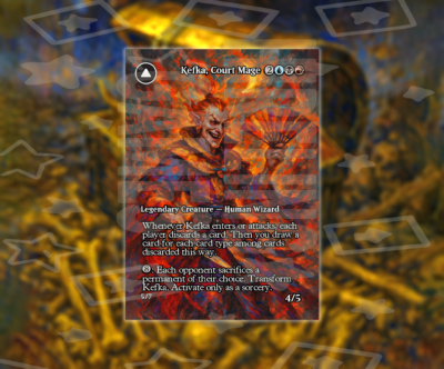 Kefka, Court Mage /Ruler of Ruin - MTG - Alt Art Custom Game Cards Final  Fantasy | eBay