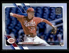 2021 Topps Update #US182 Ashton Goudeau Rainbow Foil Card Cincinnati Reds