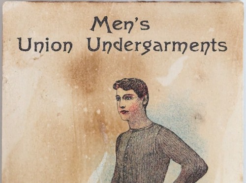 Late 19th-Century Trade Card Holmes Co Boston Union Undergarment Fold-Out Design - Bild 8 von 16