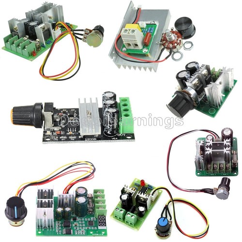 3/10/15/20A PWM 6-28V/10-60V/6-60V/12-40V/6-90V/12V Motor Speed Control Switch S - Picture 1 of 45