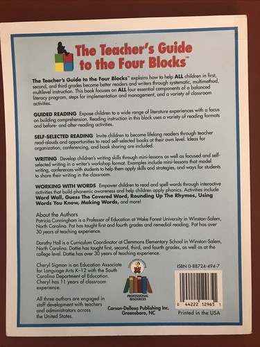3 Book Bundle: Teaching Books: Emerging Literacy, Guide To The Four Blocks & ... - Picture 3 of 12