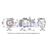 Kompressor Klimaanlage Passend FüR KIA Sorento II 852737N