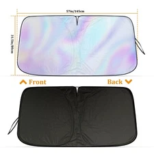 Foldable Front Window Shield Windshield For Subaru Sun Shade Cover Visor Block
