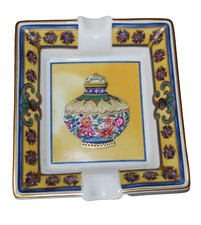 LIMOGES Aschenbecher RARit&auml;t  A. RAYNAUD & Co LIMOGES PIVOINES SPECIAL EDITION