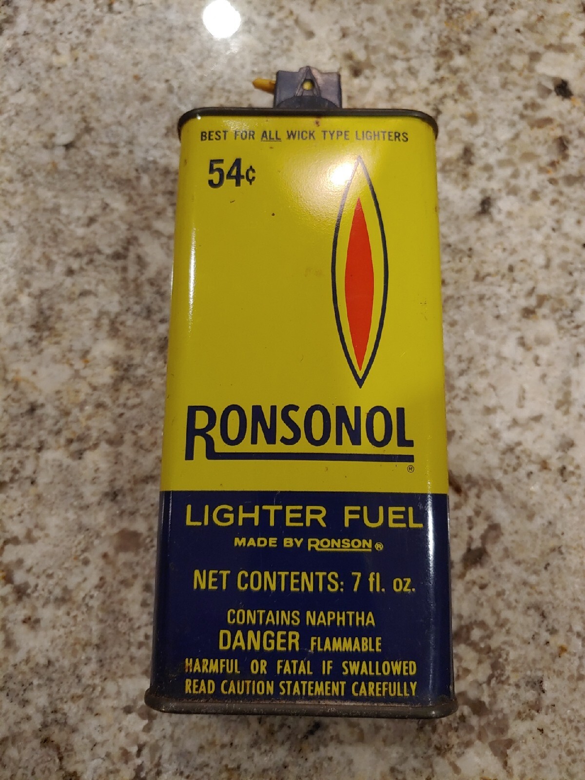 Vintage Ronsonol LIGHTER fluid , Clean condition ! eBay