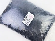 The Colors World 1000g Bag TCA1000 0.4MM Hexagon Holographic Black Nail Glitter