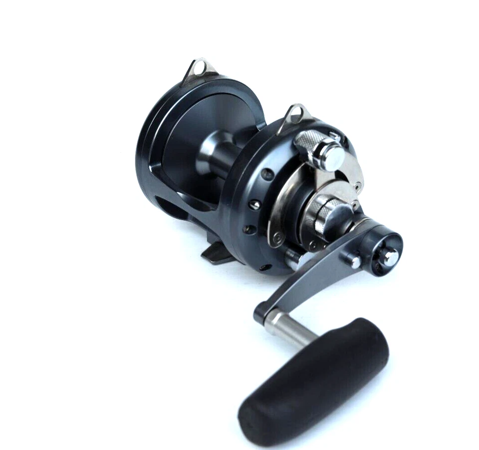 Avet EXW30/2 двухскоростной рычаг тяги катушка EXW30/2 - бронза - правой рукой новый - Изображение 4 из 4