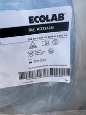 Ecolab Microtek Patient Drape Femoral AD2242N 104 in x 150 in NONE STERILE