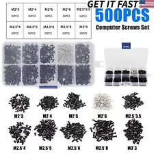 500Pcs Set Laptop Computer Screws Set For HP Dell Lenovo Sony Toshiba SAMSUNG