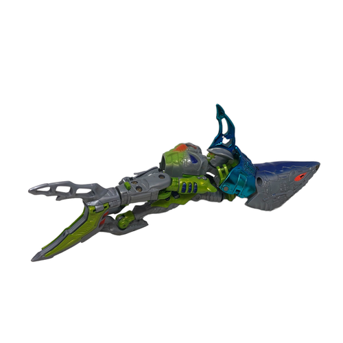 VTG Beast Wars Transmetal 2 Cybershark Great White Shark Maximal Transformer - Picture 10 of 12