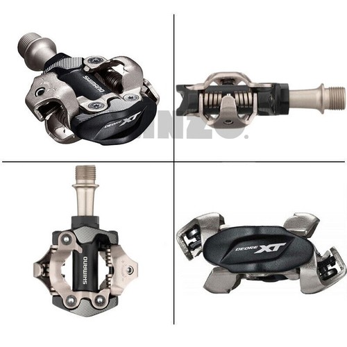 Shimano PD-M540/M8020/M8100/M9100 XTR XT Deore SPD-SL Pedals W/ Cleat XC Race - Picture 17 of 22