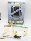 Sony Walkman WM-32 Silver In Box Vintage- Not working