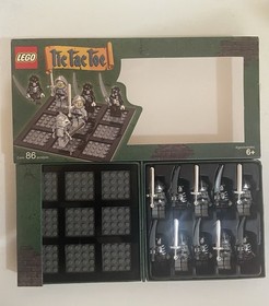 RARE 2007 LEGO Castle Tic Tac Toe, Set 852132, 4519694 Retired set 10 Boxes Used