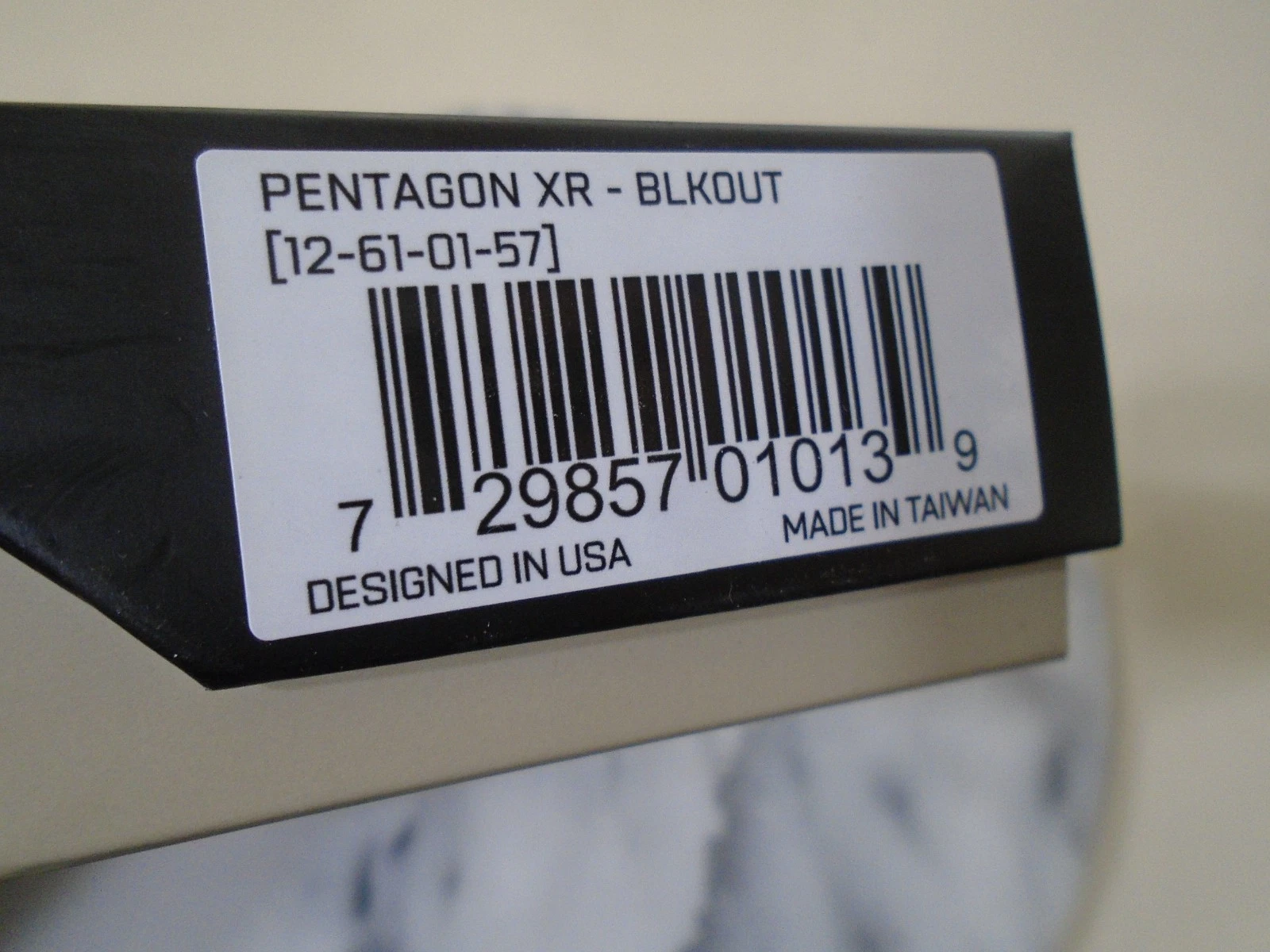 SOG Pentagon XR Blackout Ball Bearing Pivot Pocket Knife Dual Edge Tip 12610157 image 20