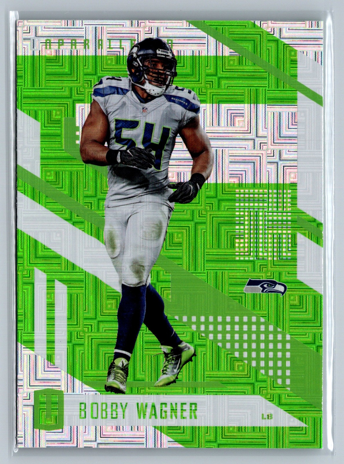 2017 Panini Unparalleled #174 Bobby Wagner Lime Green
