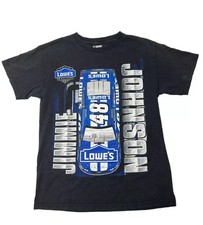 Jimmie Johnson Lowes NASCAR T Shirt Mens Medi...