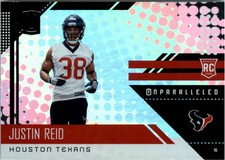 2018 Panini Unparalleled #290 Justin Reid RC - FB