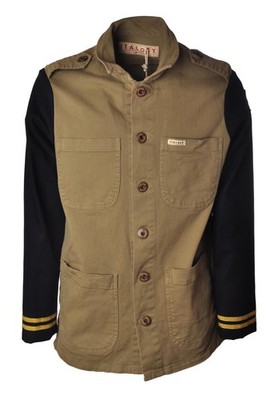 Italogy Herren Jacke Field Jacket gemustert Größe M-L