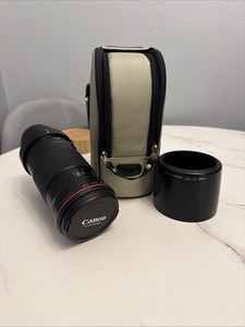 Canon EF 180mm F/3.5l Macro USM Telephoto Lens with Tripod Mount and Lens Hood
