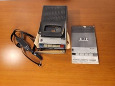 Vintage Sony TC-110A Tapecorder and Cassette Player No Power Cord Not Tested