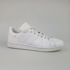 Boy's ADIDAS 'Stan Smith' 5.5 US 38 EU Shoes White Kids 3 Extra 10 Off