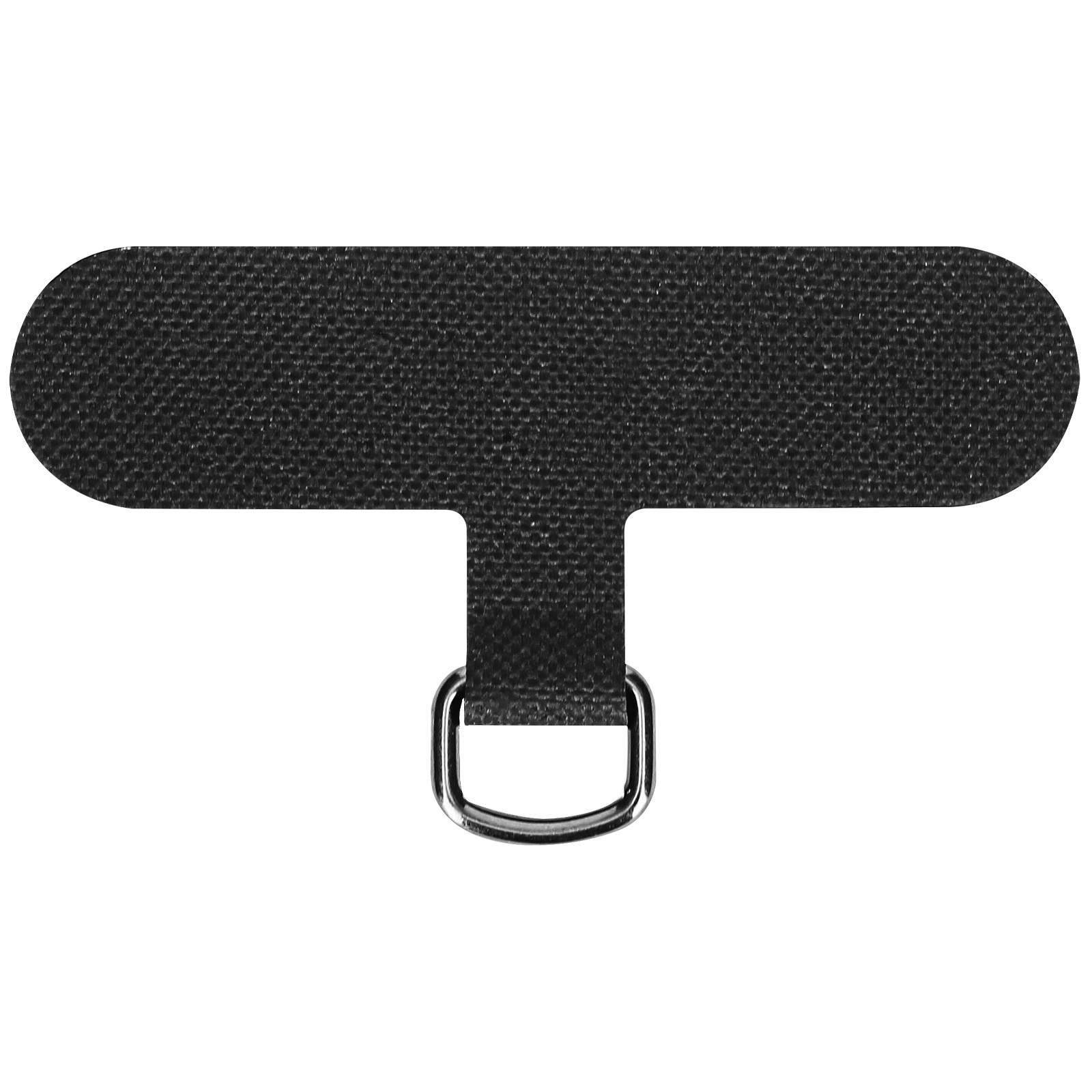 Cordon de téléphone universel noir anti-perte avec insert discret pour coque