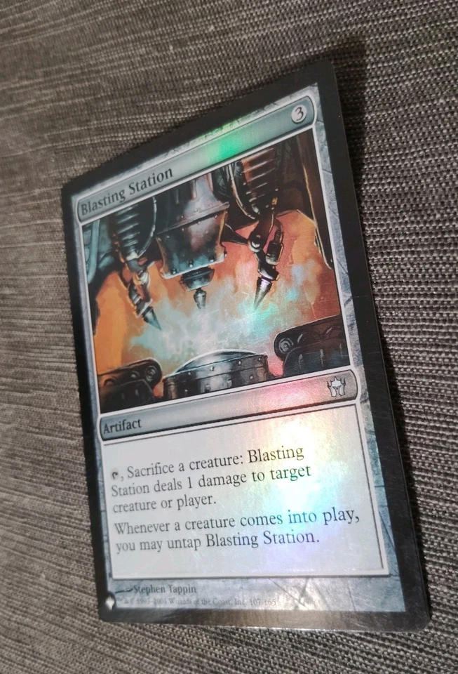 Blasting Station FOIL x1 MTG Fifth Dawn Magic Light Play LP English - Image 3 of 4