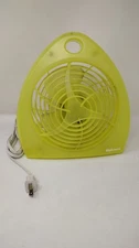 Vintage 90s Holmes Tropicool Yellow Desktop Portable Fan HANF-77