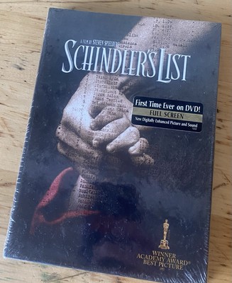 Schindler's List (DVD, 2004, Widescreen) Digipak Case Edition - Brand New Sealed