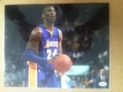 Signed Kobe Bryant 8x10 color photo w/coa