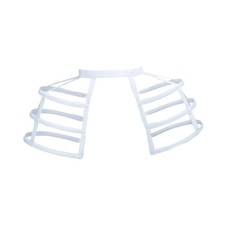 Cage Hoop Skirt Petticoat, Crinoline Underskirt Pannier, Female Girls Prop Tutu