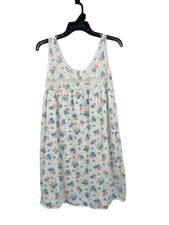 Floral Nightgown Womens S Used Sleeveless