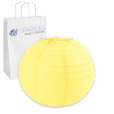 5 pcs 6" inch Chinese Paper Lantern - Yellow - Wedding Party Event Decoratio my