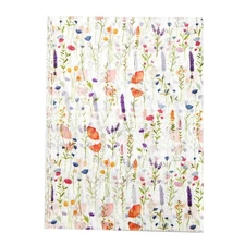 Floral Gift Wrapping Paper 100 Sheets, Eco Friendly Craft Decor, Birthday, White