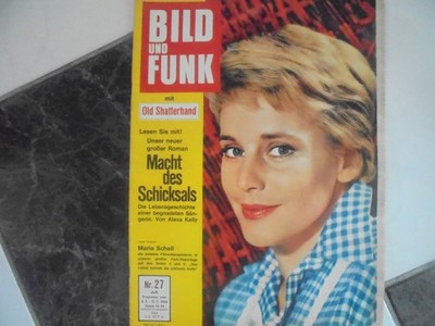 Bild u Funk 27/1964 TB:Maria Schell/Karl May Old Shatterhand Fotoroman-L.Barker
