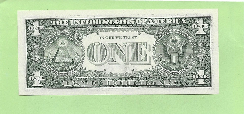 2001 ..UNCIRC $1 B 5392 0273 B .... 2001 $1 B-B NICE NOTE FRN - Image 2 of 2