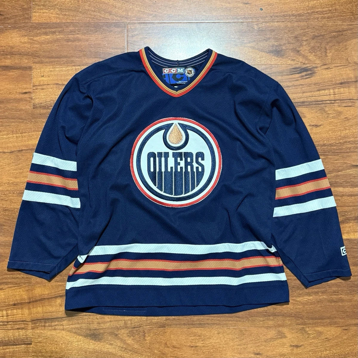 Preços baixos em Edmonton oilers Jersey Temporada Regular de