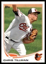 Chris Tillman 2013 Topps Update #US60 Orioles MLB READ FREE SHIP AutographDen