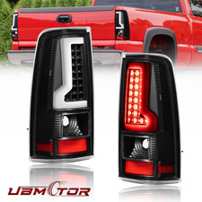 Pair Tail Lights Led For 2003-2006 Chevy Silverado Gmc Sierra 1500 2500 Hd 3500