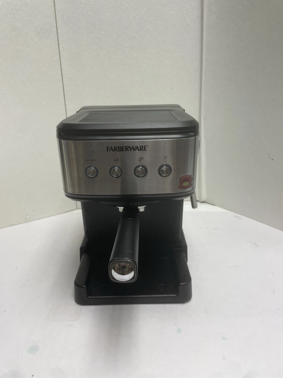 Farberware Espresso Cappuccino Machine Maker Black Silver - Tested