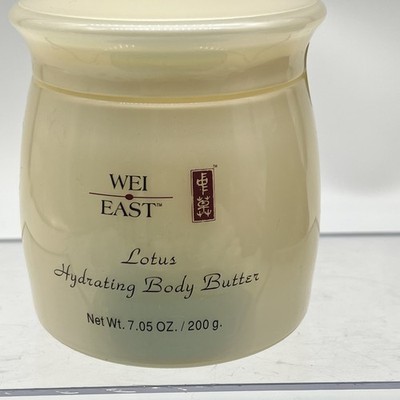 Wei East Lotus Set Hydrating Body Butter 7.05 oz Moisturizing Cream-NOS-Sealed