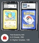 Surfing Pikachu 28/53 Wotc Black Star Promo Regular 2001 CGC 9 MINT