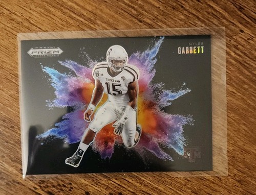 Myles Garrett [Black] #26 2025 Panini Prizm Draft Picks Color Blast card