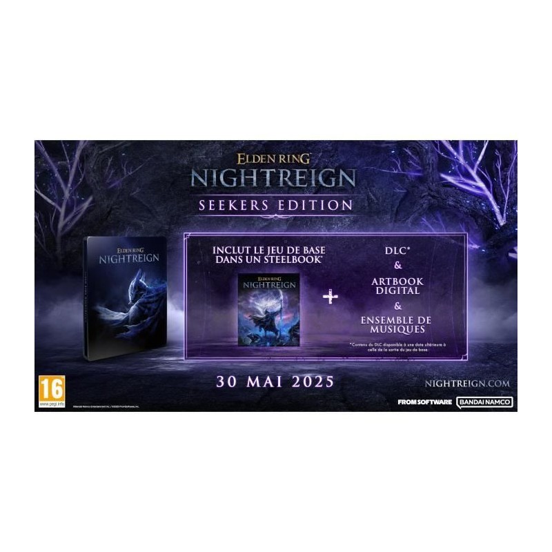 Elden Ring Nightreign Seekers Edition PS5 jeu de rôle d'action version standard physique