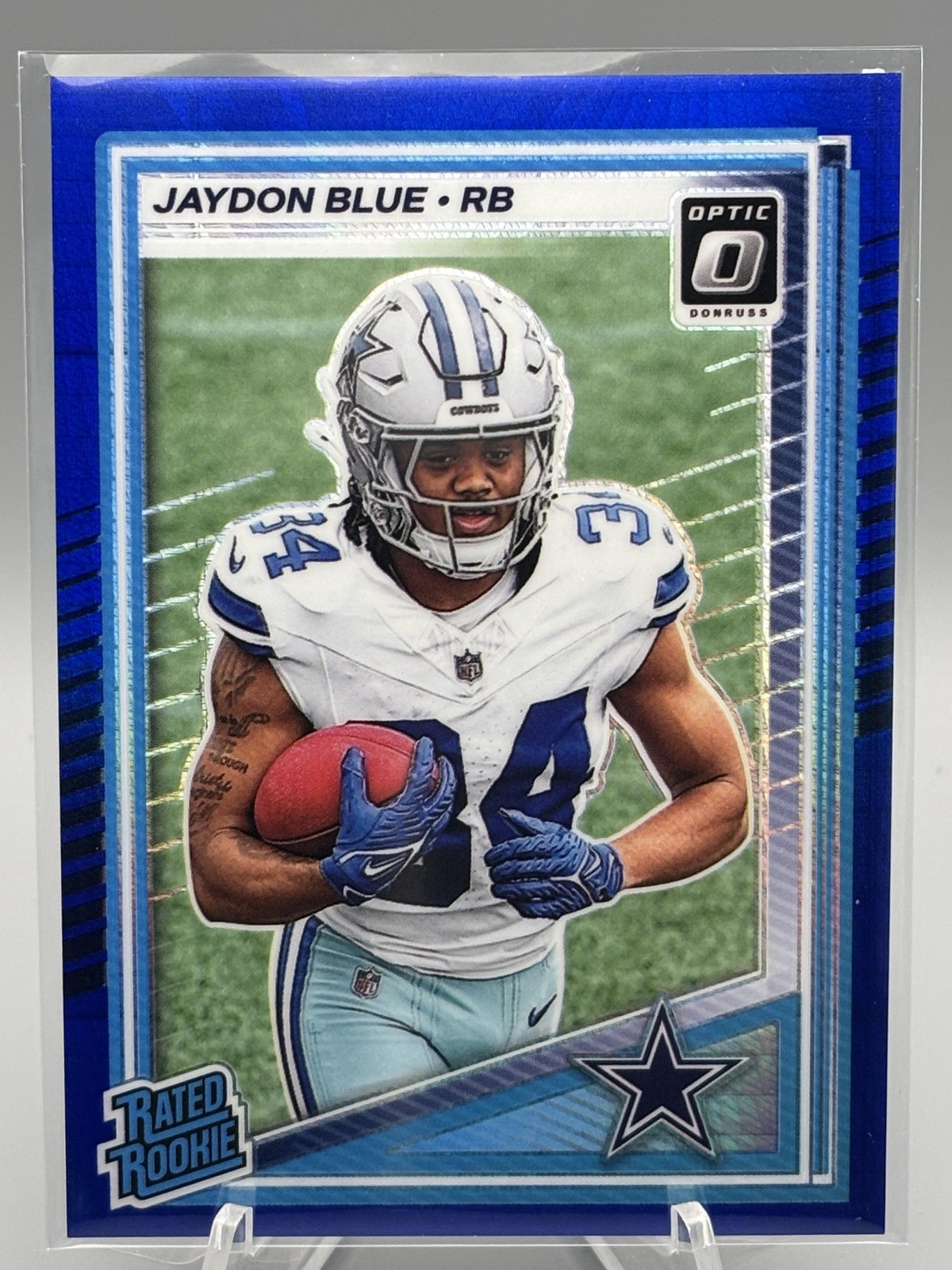 2025 Donruss Optic #242 Jaydon Blue Blue Hyper