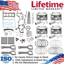 Kit de reconstrucción de motor junta + pistón para Chevrolet Cruze Buick Encore 1,4 L