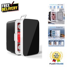 Portable 10L Cosmetics Cooler - Compact Mini Fridge for Skincare and Beverages