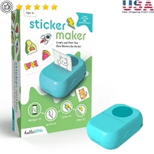 Hello Blink Sticker Maker Bluetooth Thermal Printer Custom Stickers Art Kids 8
