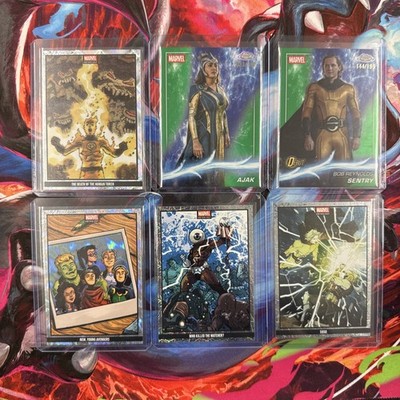 Topps Chrome Marvel & Marvel Anthology 6x Numbered Nundle 